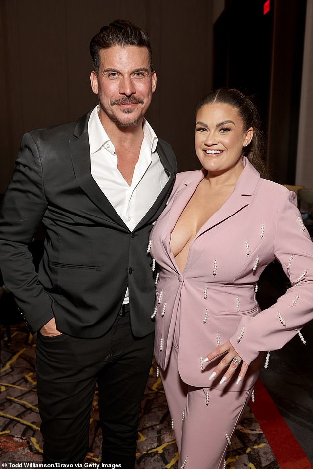 He is in the middle of a contentious divorce from Brittany Cartwright; pictured 2023