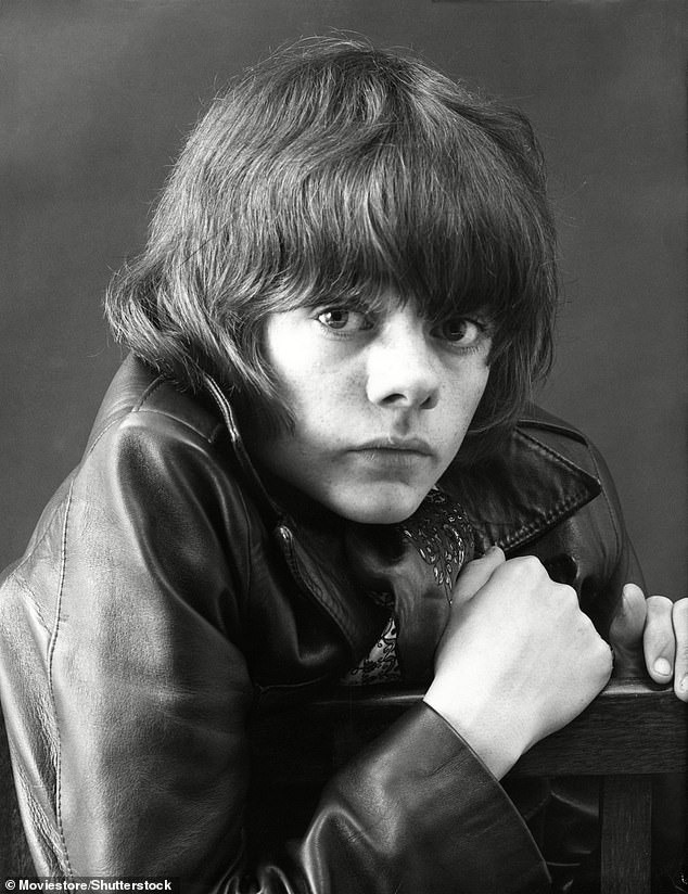 A teenage Wild is pictured in an undated publicity still from the 1970s. His career never maintained the early success he enjoyed in Oliver!