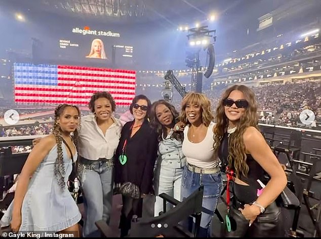 Kerry Washington was among those in attendance at the Las Vegas show on Saturday