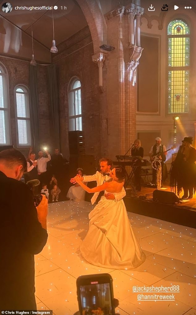 The newlyweds met while Hanni worked as a storyline writer and researcher on Coronation Street