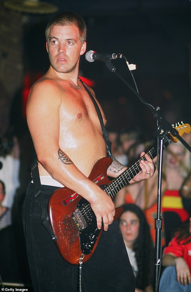 'I think that he was a man who was widely loved and respected by his friends. He was a human being like anybody else. He was varied. He had good days and bad days,' Jakob said of his late father; Bradley seen on stage in 1996 in NYC