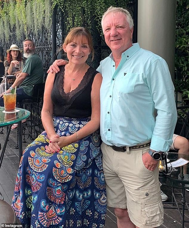 Steve has famously stayed out of the spotlight and in his wife's shadow, with Lorraine joking 'his idea of hell would be a premiere' - but he understands the demands of her role