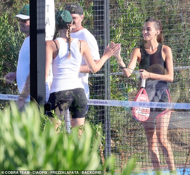 A source told Us Weekly at the time, 'They are in love. Leo was clearly very proud to be showing Vittoria off and letting everyone see how happy they are together'