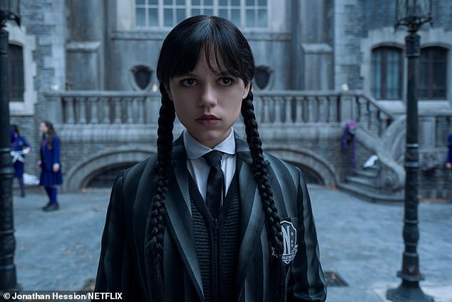 The American supernatural comedy series follows Jenna, 22, as the spooky Wednesday Addams