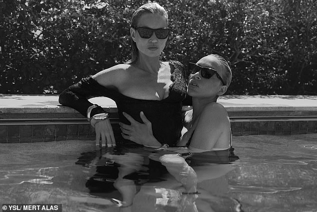 Kate was joined by American actress and director Chloë Sevigny (pictured), 50, along with model Frankie Rayder