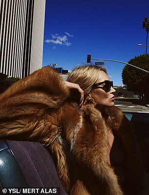 The sexy shoot saw Kate, Chloe and Frankie film in the heart of Los Angeles for the AW25 campaign