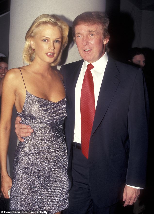 The leggy wonder also dated Donald Trump in 1995; seen in NYC