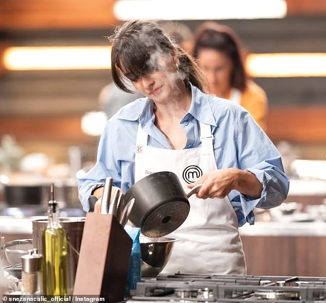 'Shouldn't people be pulling their hair back?' one viewer wondered. Pictured: Snezana Calic