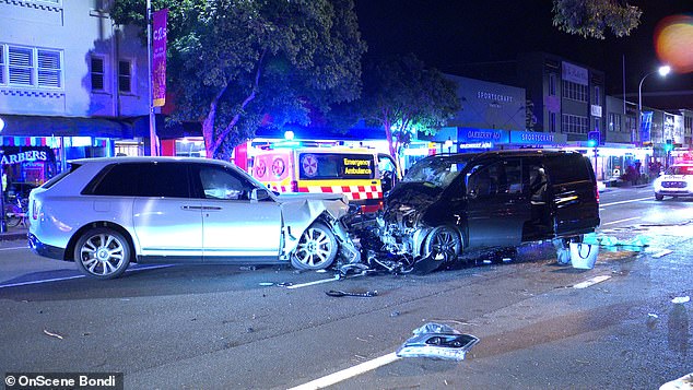 George Plassaras, 52, was involved in a collision in Sydney's Rose Bay at 3.30am on Saturday