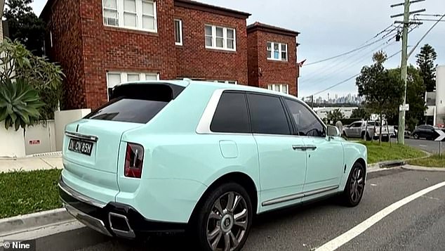 'The Rolls-Royce Cullinan [pictured] has a V12 engine at the front and a very long bonnet. It also weighs 300kg-plus more than the Mercedes-Benz van – which appears to be a Vito in this case,' he said