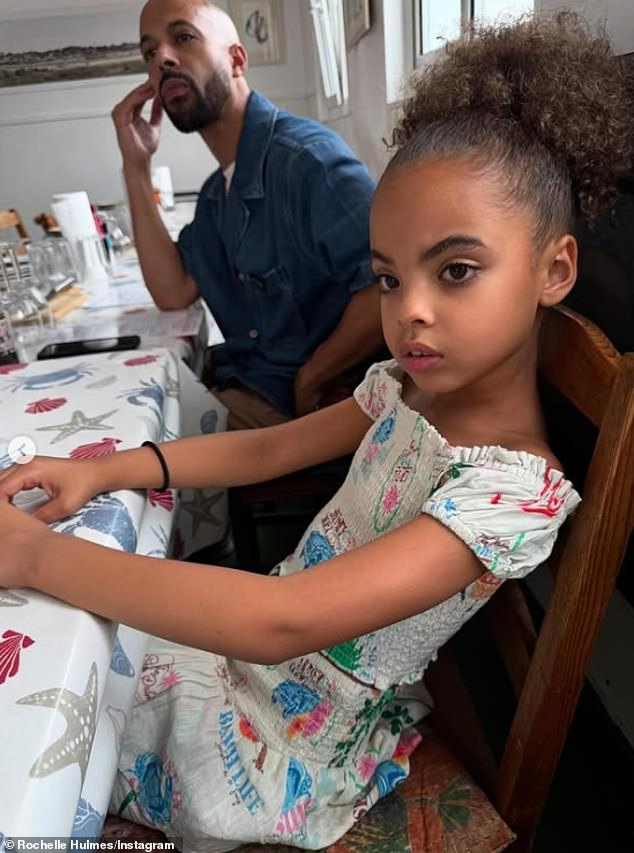And showing that she is ever the family woman, Rochelle gave a glimpse into her summer with her adorable family