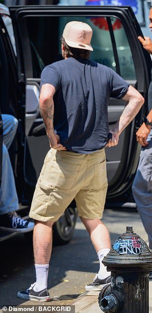 Brooklyn's return to the US comes as his family continue their annual St Tropez getaway