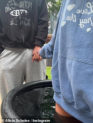 Fans were quick to point out that Ayo owns an identical hoodie, seen on his social media account, and that the man¿s distinct goatee resembles Ayo¿s
