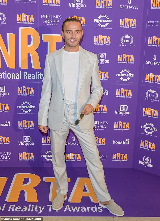 TOWIE's Freddie Bentley was also in attendance