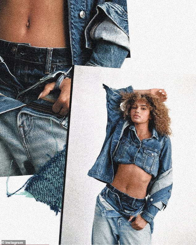 On Sunday, American Eagle curiously shared an Instagram photo of a black model fronting the same fall denim campaign after 14 consecutive posts all about Sydney