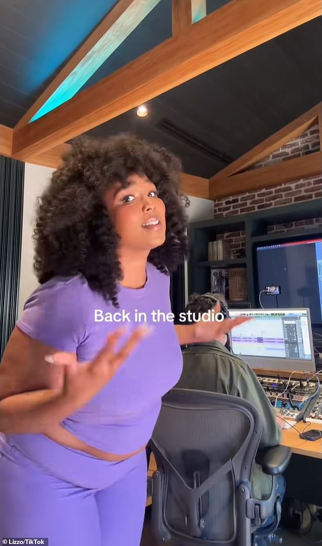Last week, the Crashout rapper teased that she was 'back in the studio' ahead of the release of her fifth studio album, Love in Real Life