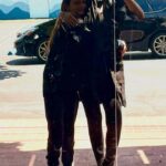 Alice Evans was left shocked as she visited her 'abandoned' old neighbourhood on Monday and shared a sad post to Instagram asking 'What is happening to our world?'