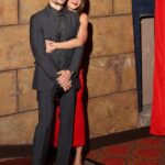 Alison Brie and Dave Franco cosied up on the red carpet at the premiere of their new horror film Together, held at the Vista Theatre in Los Angeles on Wednesday