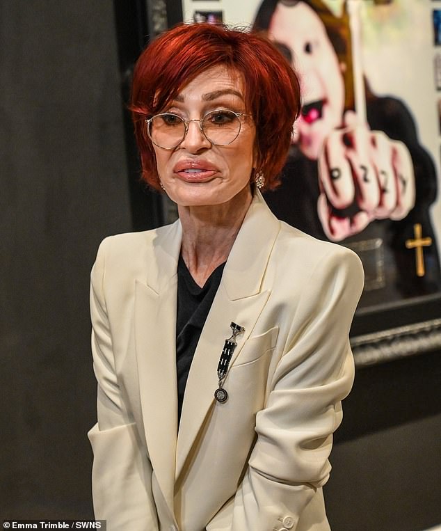 Former X Factor judge Sharon, 72, has been open about how the weight loss drug had an adverse effect on her appearance after she lost four stone in three months, (pictured in June)