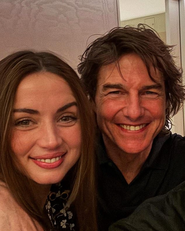 She has been seen in the company of Tom Cruise since Valentine's Day