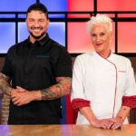 Anne Burrell made a poignant gesture to her Worst Cooks in America co-star before her shock death aged 55 - pictured with  Gabe Bertaccini