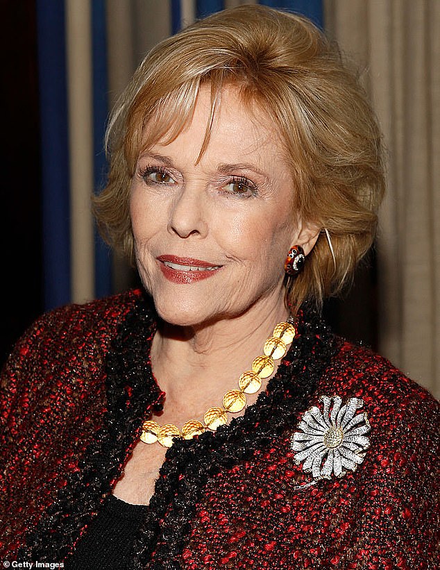 As the World Turns star Eileen Fulton, who acted on the legendary soap opera on and off for half a century, has died at the age of 91; pictured in 2011