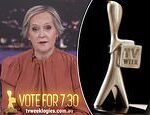 Awkward moment ABC star begs viewers for Logies votes live on air