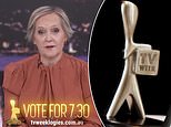 Awkward moment ABC star begs viewers for Logies votes live on air