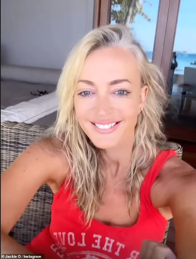 Jackie 'O' Henderson is currently living her best life at 50, and she wants everyone to know it. The radio titan was positively glowing on Monday when she shared footage of herself enjoying a luxe getaway in Fiji. Pictured