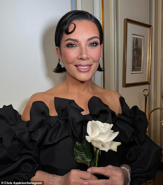 Pictured: Kris Jenner looking radiant