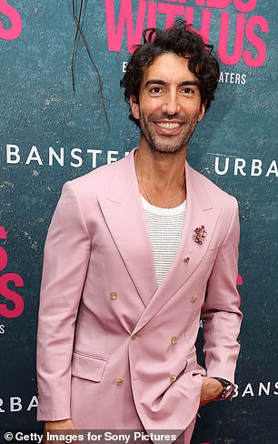 Blake Lively had an unexpected guest in the room when she testified on Thursday as part of the deposition in her sexual harassment lawsuit — Justin Baldoni; seen in August 2024 in NYC