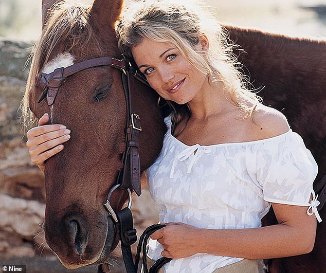 Bridie Carter (pictured) has returned to the spotlight - and looks unrecognisable in her latest social media post
