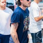 Brooklyn Beckham was spotted with his wife Nicola Peltz and her mother Claudia on an outing in New York after spending time on a superyacht in St Tropez last week