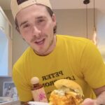 Brooklyn Beckham 26, paid a sweet tribute to late Ozzy Osbourne while showing off his cooking skills in his latest Instagram clip