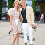 This Morning stars Cat Deeley and Ben Shephard have hot footed it from their ITV show over to the All England Lawn Tennis & Croquet Club for day four of Wimbledon on Thursday