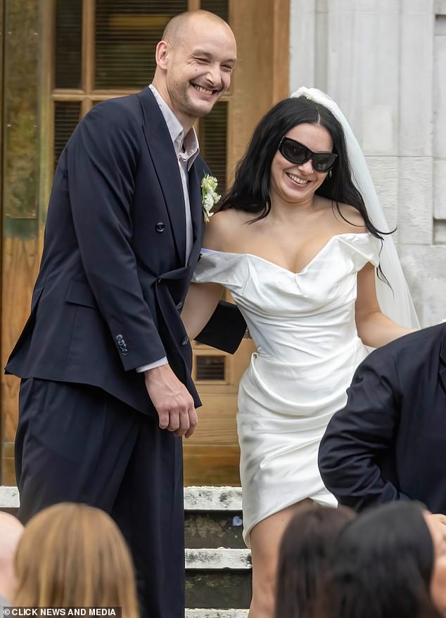 Charli XCX's wedding ring value has been revealed following her low key nuptials to The 1975's George Daniel at Hackney Town Hall on Saturday