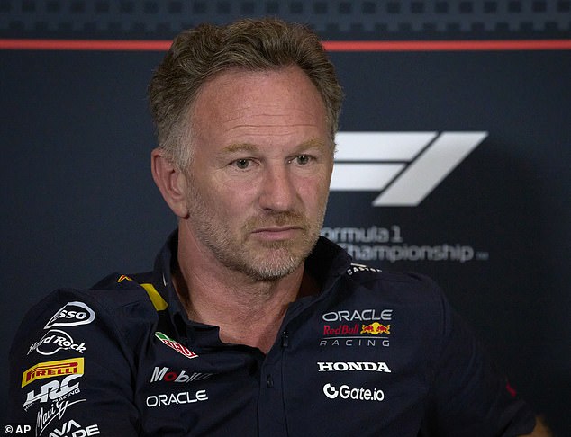 Christian Horner was dramatically xed by his Formula One team Red Bull today