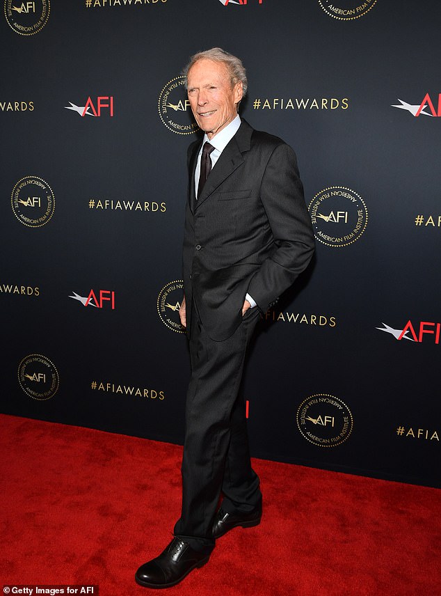 Clint Eastwood has never been shy about admitting his penchant for adultery, a book released today claims. The Hollywood icon was pictured at AFI Award in Beverly Hills on January 3, 2020, a few months before the COVID-19 pandemic outbreak