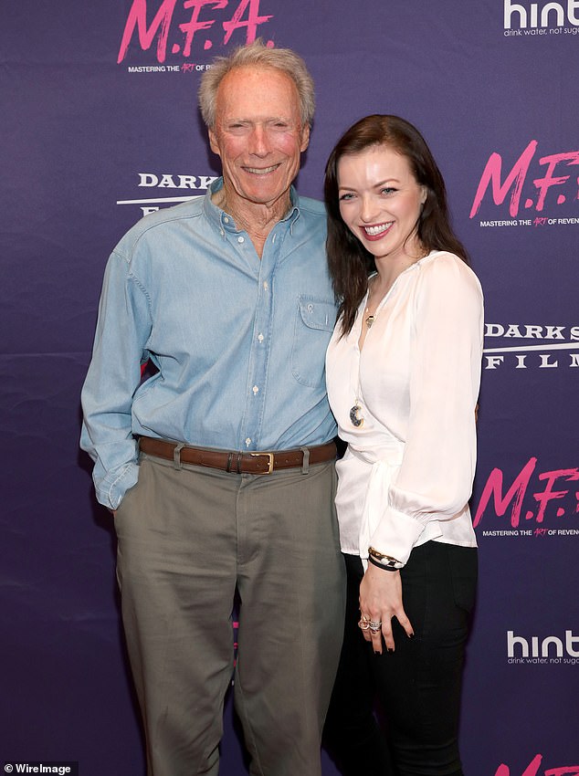 Clint Eastwood and daughter Francesca in 2017