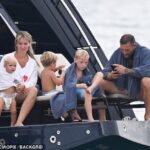 Conor McGregor was blissfully unware that his £2million Dublin pub was about to go up in flames, as he spent quality time with his fiancée Dee Devlin and their kids on a luxury yacht holiday in Sardinia, just hours before the incident
