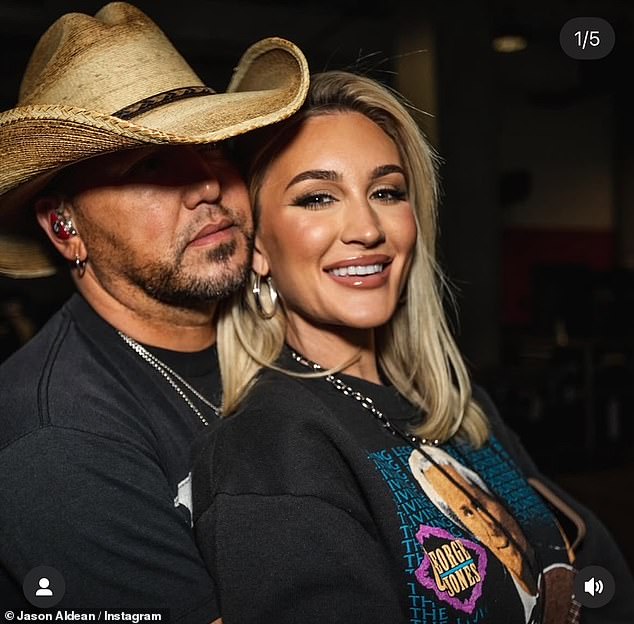 Aldean was caught kissing his now-wife Brittany during his former marriage to first wife Jessica Ussery