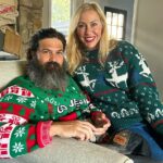 Duck Dynasty star Jessica Robertson was trolled for her 'backhanded' pregnancy announcement for her daughter Priscilla, 18, this week - pictured with husband Jep