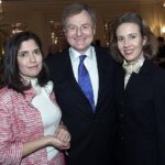 Sandy Leitch, middle, ennobled in 2004 by Tony Blair as Lord Leitch of Oakley in Fife left a fortune of more than £32million