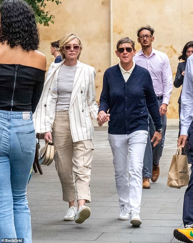 Ellen DeGeneres, 67, resurfaced in London on Tuesday with her wife Portia de Rossi, 52, after a new bullying accusation was leveled against her
