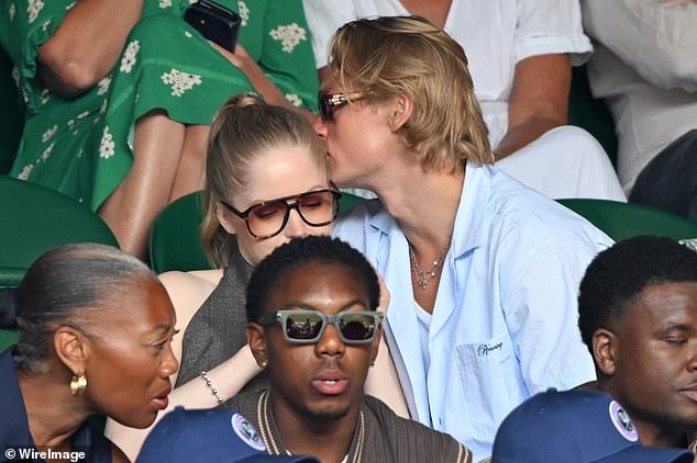Ellie Bamber's new boyfriend has been revealed as handsome Danish actor and model Oliver Overgaard Reichhardt