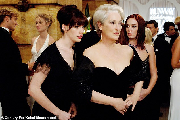 Emily portrayed the long-suffering assistant of magazine editor Miranda Priestly, portrayed by Meryl Streep while Anne Hathaway starred as her junior assistant Andy Sachs