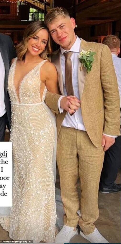 Ex-Coronation Street star Georgia May Foote has hinted she is no longer with husband Kris Evans after removing all traces of him from social media
