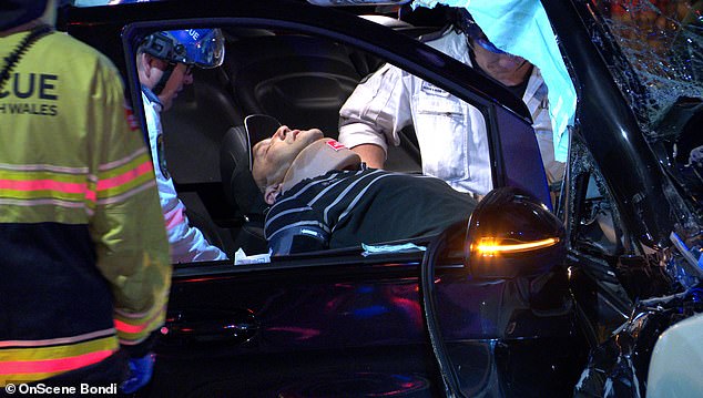 The crash left Plassaras with a broken spine, broken ribs, a ruptured spleen and diaphragm, a torn open abdomen, two broken hips and two broken femurs
