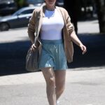 This former child star was seen out on a rare sighting over the weekend. The now 43-year old flew under the radar as she met friends for lunch