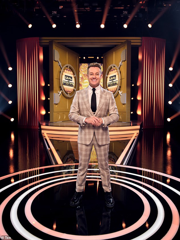 Grant Denyer has opened up about his rock bottom moment amid his harrowing addiction battle. Pictured